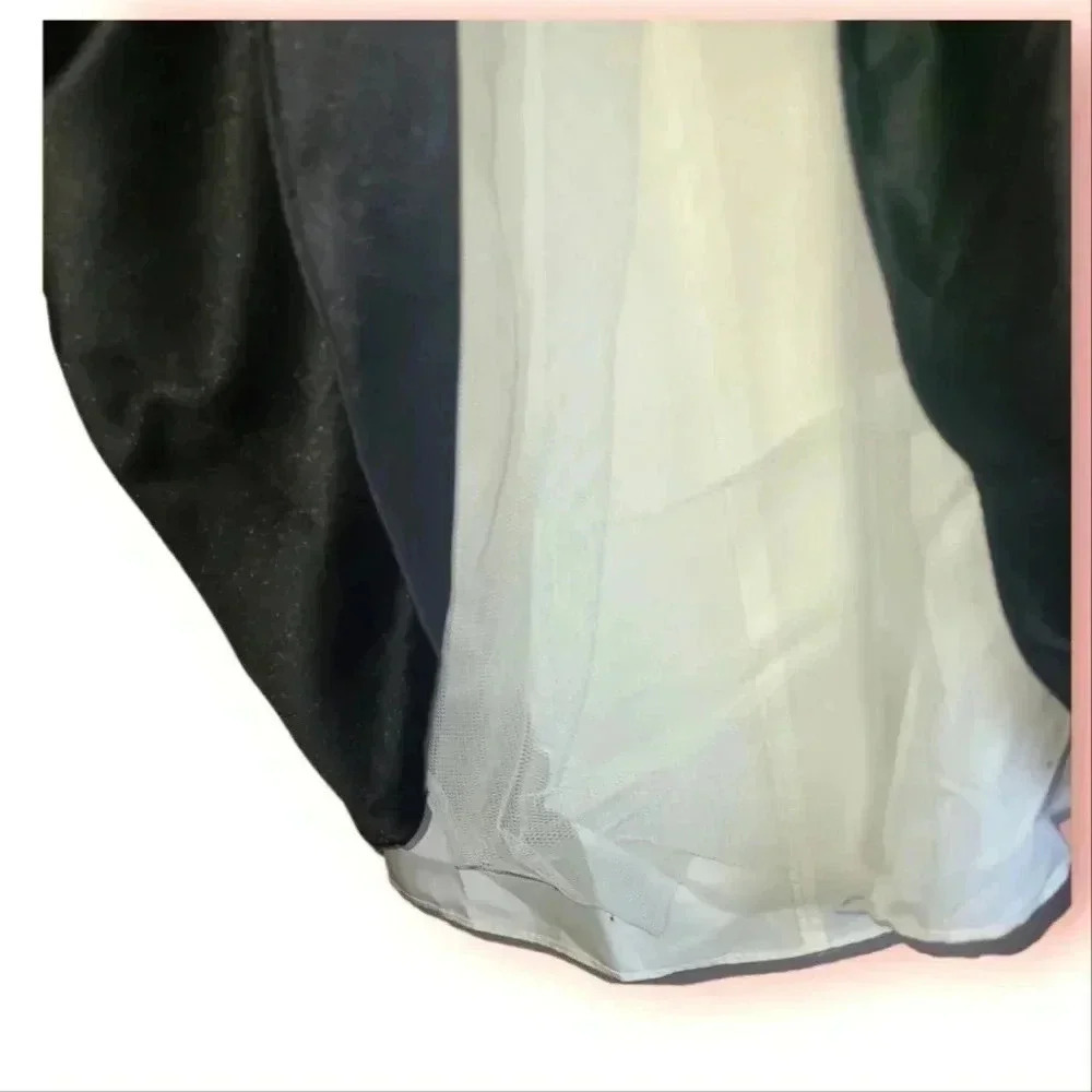 David's Bridal Gown Size 12 Floor length Strapless - Picture 8 of 14
